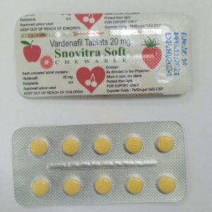 Snovitra Soft 20 mg Chewable Tablets